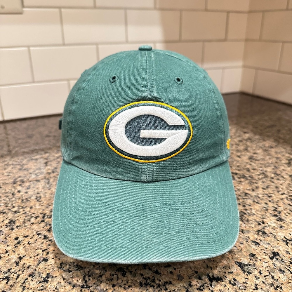 Green Bay Packers Hat '47 Clean Up Adjustable Men's Green NFL
